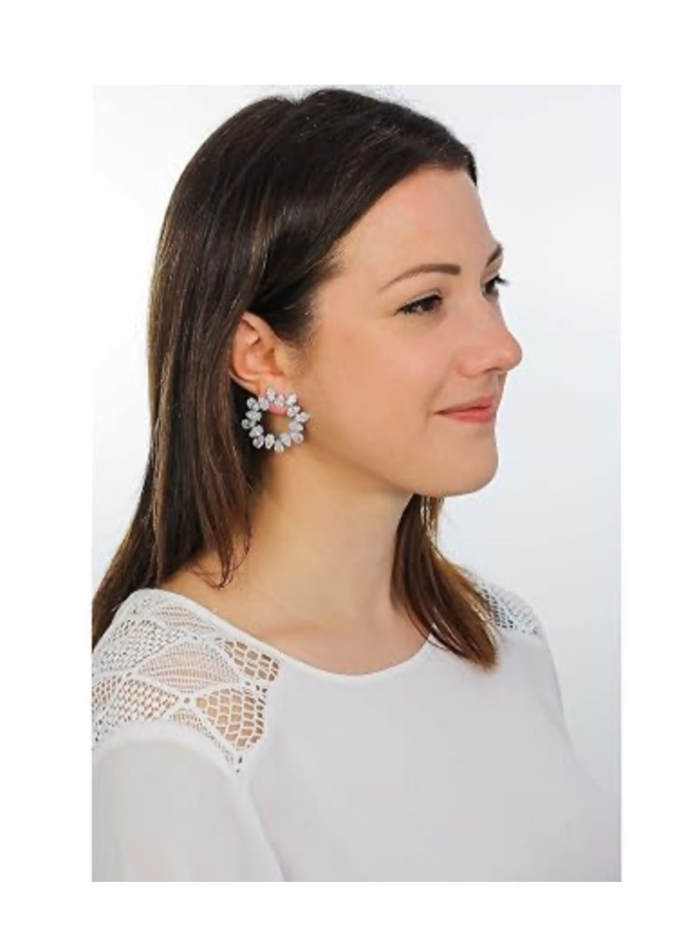 NWT Swarovski Matrix Earrings